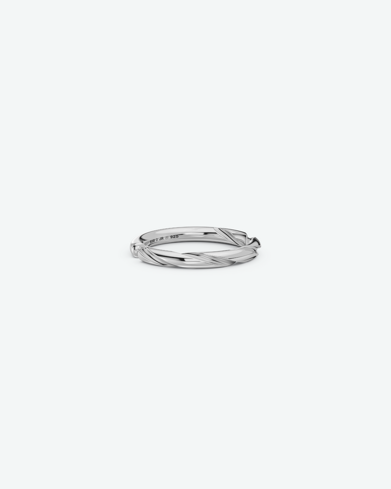Machina Ring 3mm <br>in Sterling Silver